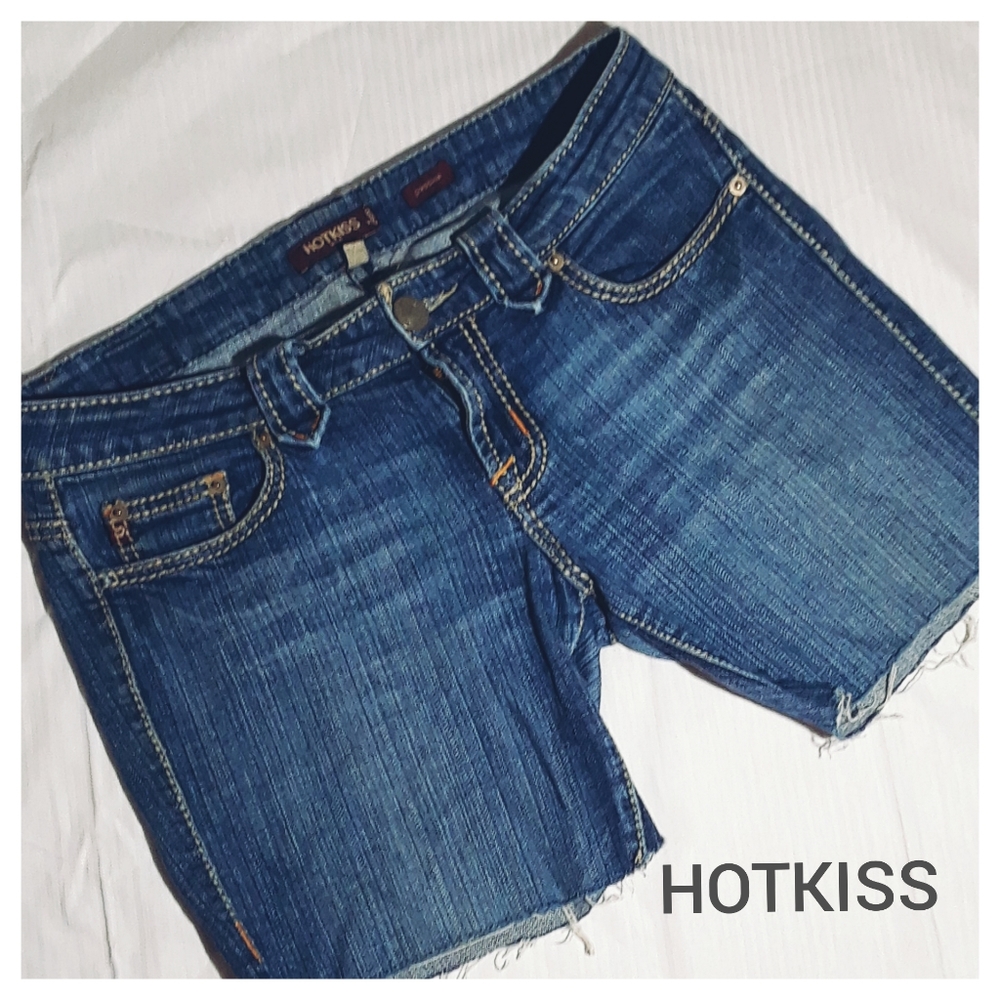 Hotkiss cut-off jean shorts